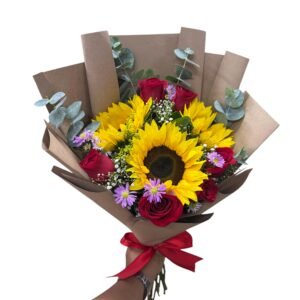 Amor con girasoles